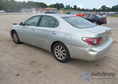 2003 Lexus Es 300 из США, поврежденный, VIN JTHBF30G830140239